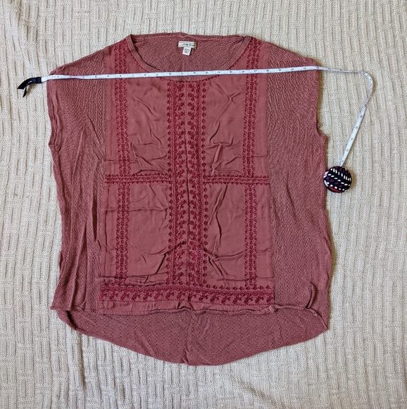 Lucky Brand Pink Women's Top - EUC - Picture 3 of 9